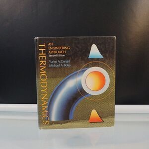 Thermodynamics An Engineering Approach 2nd Ed 1994 HC Yunus Cengel Michael Boles